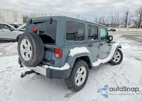2014 Jeep Wrangler Unlimited Sahara из США, поврежденный, VIN 1C4HJWEG5EL145131